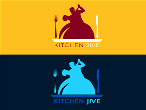 Hipster Food Logo Vector