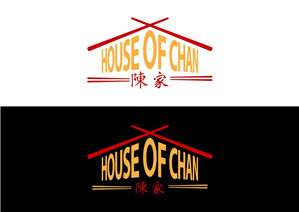 Restaurant With Black and Red Chicken Logo